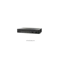 Cisco SG300-10MP 8 LAN 10 100 1000Mbps, 2 miniGBIC menedzselhető rack switch SRW2008MP-K9-EU Technikai adatok