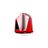 Számítógépház MicroATX 2xUSB3.0 2xUSB2.0 DEEPCOOL STEAM CASTLE RED piros fekete illusztráció, fotó 1