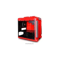 Számítógépház MicroATX 2xUSB3.0 2xUSB2.0 DEEPCOOL STEAM CASTLE RED piros fekete illusztráció, fotó 5