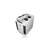 Számítógépház mATX 2xUSB3.0 2xUSB2.0 DEEPCOOL STEAM CASTLE WHITE fehér fekete b illusztráció, fotó 3