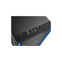 Számítógépház ATX mATX 1xUSB3.0 1xUSB2.0 DEEPCOOL TESSERACT SW fekete ablakos f illusztráció, fotó 5