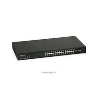 24 port Switch gigabit +4 combo SFP L2 managed illusztráció, fotó 2