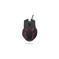 Gamer Egér USB Trust GXT152 Illuminated Optikai 600-2400DPI Vörös világítás  gu illusztráció, fotó 2