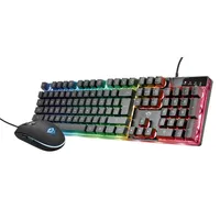 Gamer billentyűzet + egér USB Trust GXT 838 Azor Gaming Combo fekete HU TRUST-23473 Technikai adatok