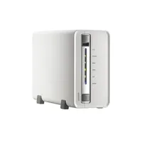 NAS, 2 HDD hely, Olvasás: 107MB/s, Írás: 40MB/s, SATA, 1x RJ-45, 3xUSB, DLNA illusztráció, fotó 1