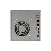 NAS, 4 HDD hely, Olvasás: 67MB/s, Írás: 25MB/s, SATA, 2x RJ-45, 4xUSB, 2x eSata illusztráció, fotó 2