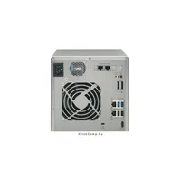NAS, 4 HDD hely, CPU: Dual Core 2,6GHz, RAM: 2GB, SATA, 2xRJ-45, 3x USB2.0, 2xU illusztráció, fotó 4