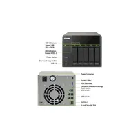 NAS, 5 HDD hely, Olv.:220MB/s, Írás: 219MB/s, SATA, 2x RJ-45, 5xUSB, 2xUSB3.0, illusztráció, fotó 2