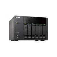 NAS, 6 HDD hely, Olv: 221MB/s, Írás: 220MB/s, SATA, 2x RJ-45, 5xUSB, 2xUSB3.0, illusztráció, fotó 3