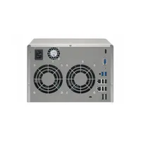 NAS, 6 HDD hely, Olv: 221MB/s, Írás: 220MB/s, SATA, 2x RJ-45, 5xUSB, 2xUSB3.0, illusztráció, fotó 5