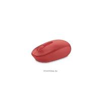 Vezetéknélküli egér Microsoft Mobile Mouse 1850 piros illusztráció, fotó 1