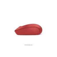 Vezetéknélküli egér Microsoft Mobile Mouse 1850 piros illusztráció, fotó 2