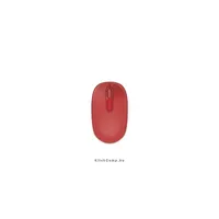 Vezetéknélküli egér Microsoft Mobile Mouse 1850 piros illusztráció, fotó 3