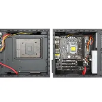 Számítógépház mATX ház Chieftec UE-02B Uni szériás táp nélküli illusztráció, fotó 2