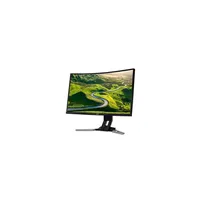 Monitor 32  FHD 1920x1080 HDMI DisplayPort FreeSync gamer multimédiás ívelt mon illusztráció, fotó 1