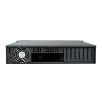 Rack számítógép ház 2U 19 400W fekete Chieftec illusztráció, fotó 3