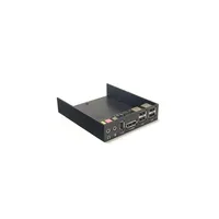 3,5  USB+1394+eSATA+audio kiv, fekete illusztráció, fotó 2