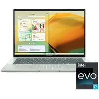 Asus ZenBook laptop 14  QHD i5-1240P 16GB 512GB IrisXe W11 zöld Asus ZenBook UX illusztráció, fotó 1