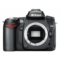 NIKON D90 váz 12MP digitális tükörreflexes fényképezőgép illusztráció, fotó 2