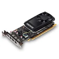 VGA P1000 4GB GDDR5 128bit PCIe PNY nVIDIA Quadro P1000 videokártya illusztráció, fotó 1