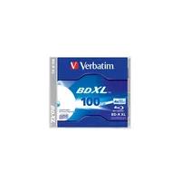 BD-R BluRay lemez, XL, háromrétegű, nyomtatható, 100GB, 4x, normál tok, VERBATIM VERBATIM-43789 Technikai adatok