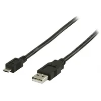 USB kábel USB A - microA 1m USB2.0 VLCP60400B10 Technikai adatok