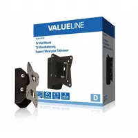 TV fali konzol, 10 26 /25 66 cm 30 kg Dönthető illusztráció, fotó 1