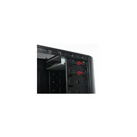 Számítógépház THERMALTAKE V4 Black Edition fekete ház illusztráció, fotó 3