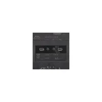 Dokker BlacX Fekete ablakos ház HDD Dokkolóval illusztráció, fotó 3