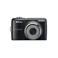 NIKON Coolpix L23 fekete 10MP digitális fényképezőgép 2 Nikon szervizben illusztráció, fotó 1