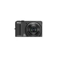 NIKON Coolpix S9100 fekete 12MP digitális fényképezőgép 2 Nikon szervizben illusztráció, fotó 2