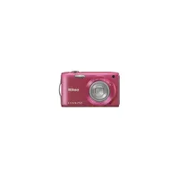 NIKON Coolpix S3300 Rózsaszín 16MP digitális fényképezőgép 2 Nikon szervizben illusztráció, fotó 3