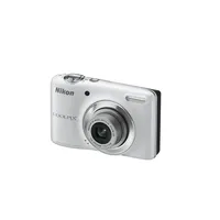 NIKON Coolpix L25 Fehér Starter Kit 10MP digitális fényképezőgép illusztráció, fotó 1
