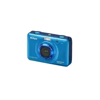 Nikon Coolpix S30 Kék 10MP digitális fényképezőgép illusztráció, fotó 1