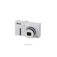 Fényképezőgép Nikon Coolpix P340 Fehér digitális illusztráció, fotó 1
