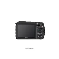 Fényképezőgép Nikon Coolpix AW130 Fekete digitális illusztráció, fotó 2