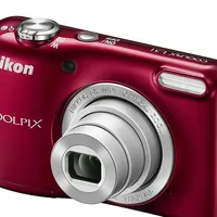 Fényképezőgép Nikon Coolpix L31 Vörös digitális illusztráció, fotó 1