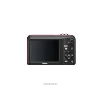 Fényképezőgép Nikon Coolpix L31 Vörös digitális illusztráció, fotó 2