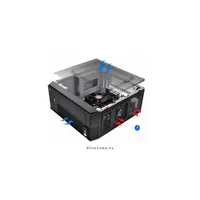 SD101 fekete ház mini ITX, 180W A-PFC illusztráció, fotó 2