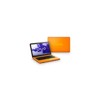 SONY VAIO CA3 orange style notebook laptop + orange bluetooth egér PNR 2 év illusztráció, fotó 1