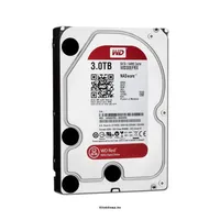 3TB 3,5  HDD SATAIII Western Digital RED winchester illusztráció, fotó 2