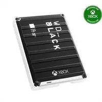 4TB külső HDD USB3.2 Western Digital BLACK P10 Game Drive fekete WDBA5G0040BBK-WESN Technikai adatok
