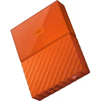 2TB külső HDD 2,5  WD My Passport NEW! Orange illusztráció, fotó 1
