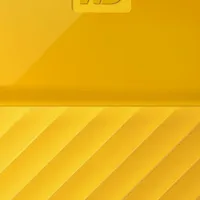 1TB külső HDD 2,5  WD My Passport NEW! Yellow illusztráció, fotó 2