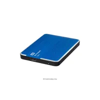 1TB Külső HDD 2,5  USB3.0 Western Digital MyPassport Ultra kék illusztráció, fotó 2