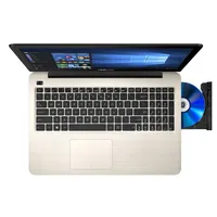 ASUS laptop 15,6  FHD i5-7200U 4GB 1TB GTX-940MX-2GB Arany illusztráció, fotó 3