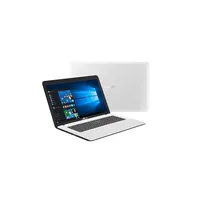 ASUS laptop 17,3  N3450 4GB 1TB Int. VGA fehér illusztráció, fotó 1