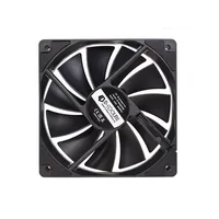 Ventilátor 12cm ID-Cooling fekete illusztráció, fotó 3