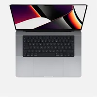 Apple MacBook laptop 16,2  M1 Max 10C CPU 24C GPU 32GB 1TB szürke Apple MacBook illusztráció, fotó 2