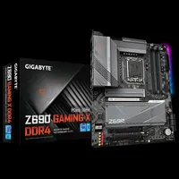 Alaplap Z690 LGA1700 4xDDR4 Gigabyte Z690 Gaming X ATX illusztráció, fotó 3